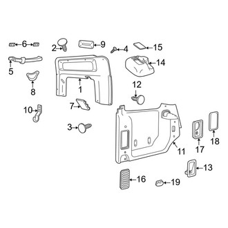 Land Rover OE - Quarter Panel - Interior Trim (7 Passenger Seating)