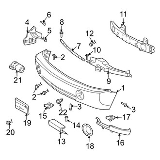 Land Rover OE - Front Bumper - Bumper & Components