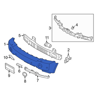 Land Rover OE - Front Bumper Cover