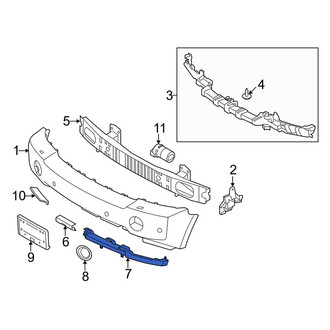 Land Rover OE - Front Left Spoiler