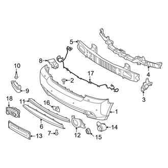 Land Rover OE - Front Bumper - Bumper & Components