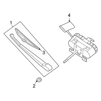 Land Rover OE - Front Lamps - Washer Components (HSE)
