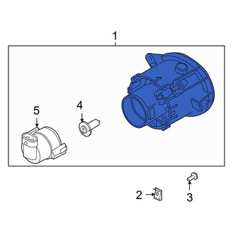 Land Rover OE - Front Left Fog Light