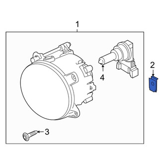 Land Rover OE - Fog Light Nut