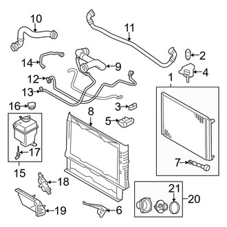 Land Rover OE - Cooling - Radiator & Components (HSE)