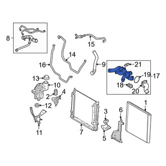 Land Rover OE - Engine Coolant Thermostat Kit