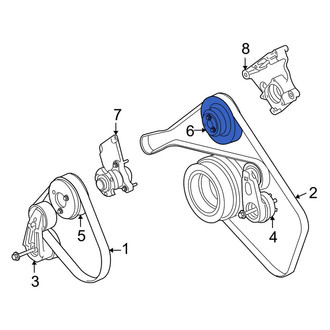 Land Rover OE - Engine Water Pump Pulley