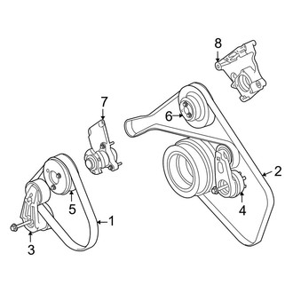 Land Rover OE - Cooling - Belts & Pulleys (HSE)