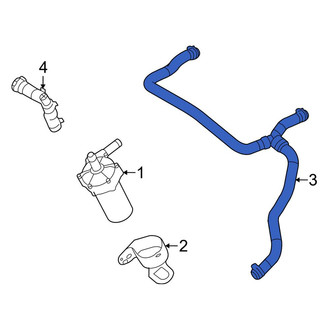 Land Rover OE - Lower Radiator Coolant Hose