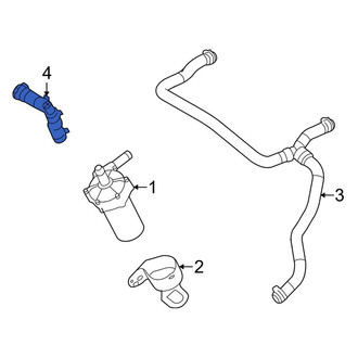 Land Rover OE - Lower Radiator Coolant Hose