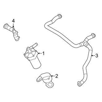 Land Rover OE - Cooling - Water Pump (Auxiliary), (Supercharged / Westminster Edition)