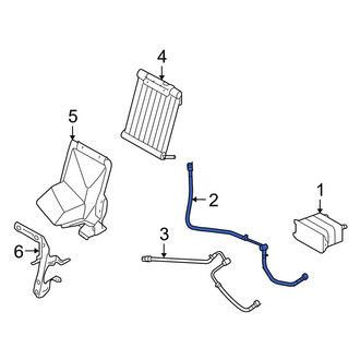 Land Rover OE - Engine Oil Cooler Line