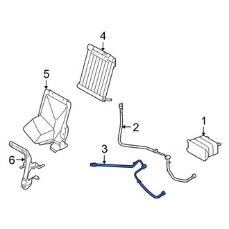 Land Rover OE - Engine Oil Cooler Line
