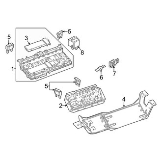 Land Rover OE - Electrical - Fuse & Relay (Instrument Panel)