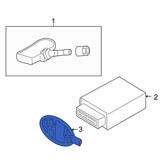 Land Rover OE - Tire Pressure Monitoring System (TPMS) Antenna