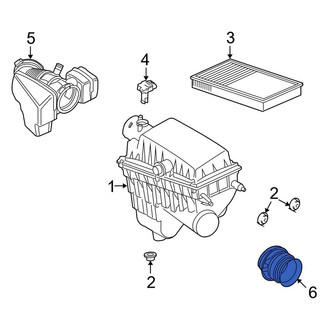 Land Rover OE - Engine Air Intake Hose