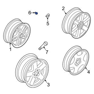 Land Rover OE - Wheel Lug Nut