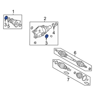 Land Rover OE - Outer CV Axle Shaft Seal