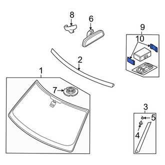Land Rover OE - Rain Sensor Clip