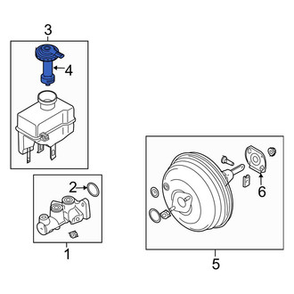 Land Rover OE - Brake Master Cylinder Reservoir Cap