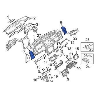 Land Rover OE - Right Dashboard Air Vent