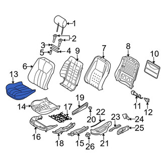 Land Rover OE - Front Seat Cover