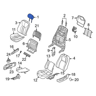 Land Rover OE - Front Headrest