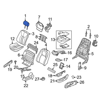 Land Rover OE - Front Headrest