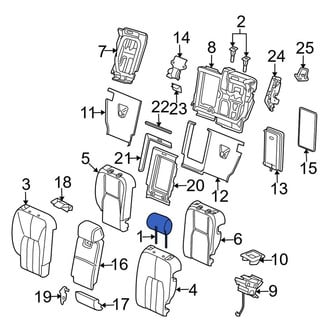 Land Rover OE - Rear Headrest