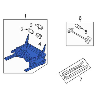 Land Rover OE - Left Seat Track
