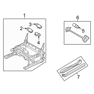 Land Rover OE - Seats & Tracks - Tracks & Components (Power Seat)