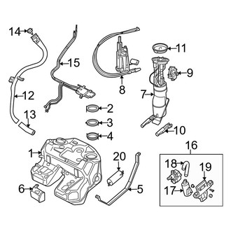 Land Rover OE - Fuel System Components (HSE)