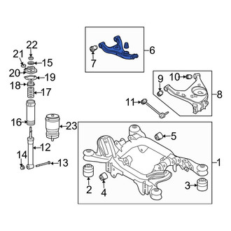 Land Rover OE - Rear Right Upper Suspension Control Arm