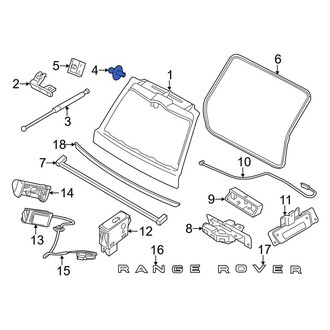 Land Rover OE - Front Hood Lift Support Stud