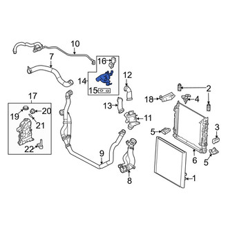 Land Rover OE - Engine Coolant Outlet Flange