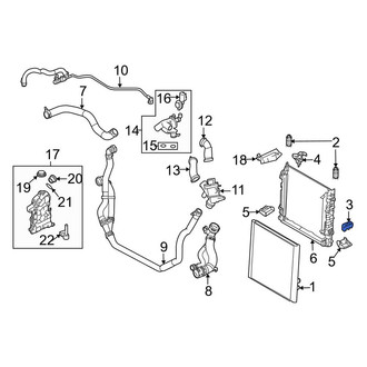 Land Rover OE - Lower Radiator Insulator