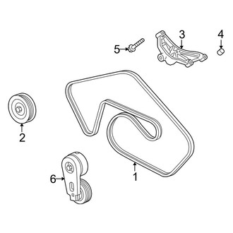 Land Rover OE - Cooling - Belts & Pulleys (Primary), (HSE / HSE Lux)