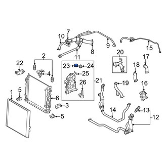 Land Rover OE - Engine Coolant Reservoir Cap