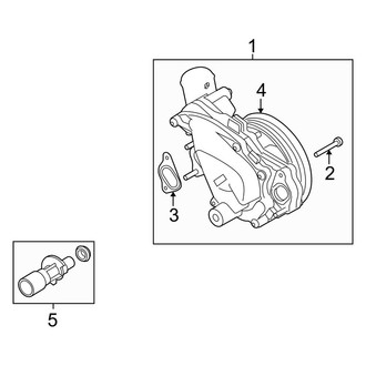 Land Rover OE - Engine Water Pump