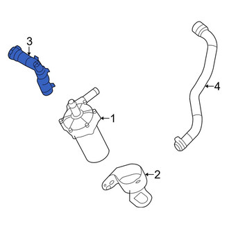 Land Rover OE - Upper Radiator Coolant Hose