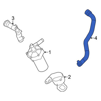 Land Rover OE - Upper Radiator Coolant Hose