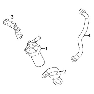 Land Rover OE - Cooling - Water Pump (Auxiliary), (Supercharged)