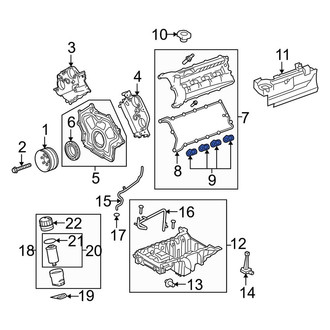 Land Rover OE - Right Engine Valve Cover Washer Seal
