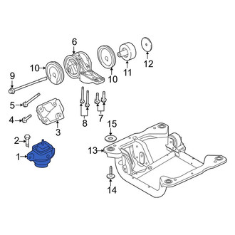 Land Rover OE - Left Engine Mount
