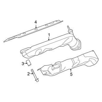 Land Rover OE - Exhaust System - Manifold (Autobiography / HSE / HSE Lux / Supercharged)