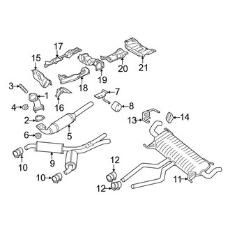 Land Rover OE - Exhaust System - Exhaust Components