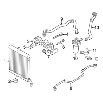 Land Rover OE - Cooling - Radiator & Components (Auxiliary), (Autobiography / Supercharged / SV Autobiography 5.0L)