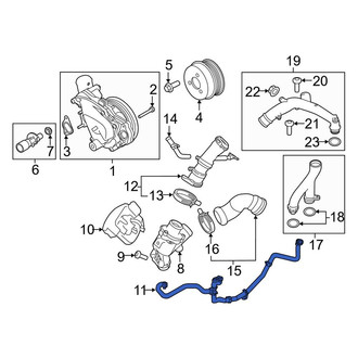 Land Rover OE - Upper Radiator Coolant Hose