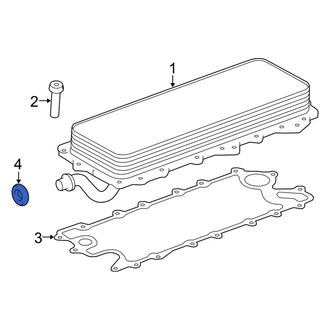 Land Rover OE - Engine Oil Cooler O-Ring