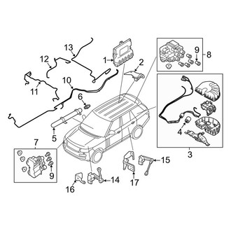 Land Rover OE - Electrical - Ride Control Components